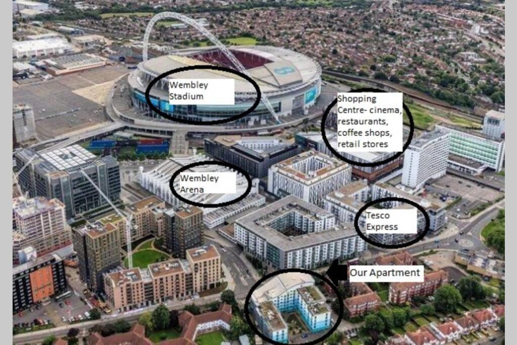 Stylish Wembley Stadium And Sse Arena Apartment, London Exterior photo